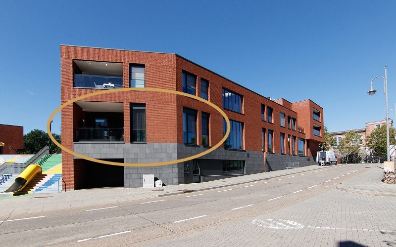 Luxueus ingericht appartement met 2 slaapkamers in de gezelligste straat van Genk - Featured Image