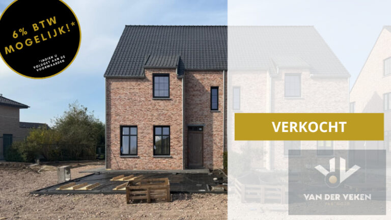 RUIME ENERGIEZUINIGE NIEUWBOUWWONING OP GROENE LOCATIE - Featured Image